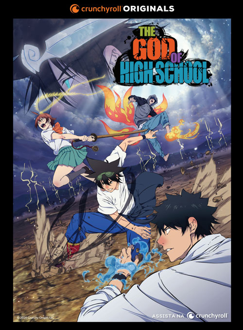 Bookzine Ilustrado Anime Invaders Pôster Gigante - The God Of High School (Sem dobras)