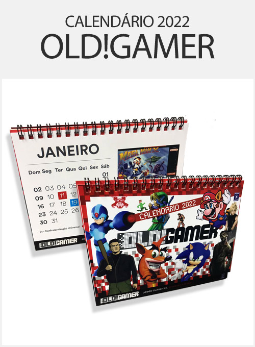 Calendário 2022 - OLD!Gamer