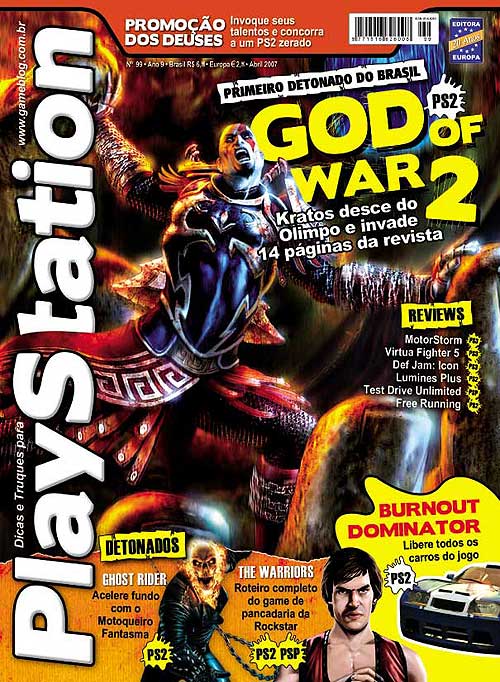 Revista Playstation - God Of War Ragnarok N° 285 (loja Do Zé