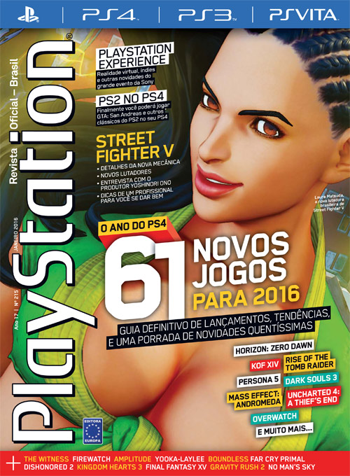 Playstation Revista Oficial - Brasil - Edição 215