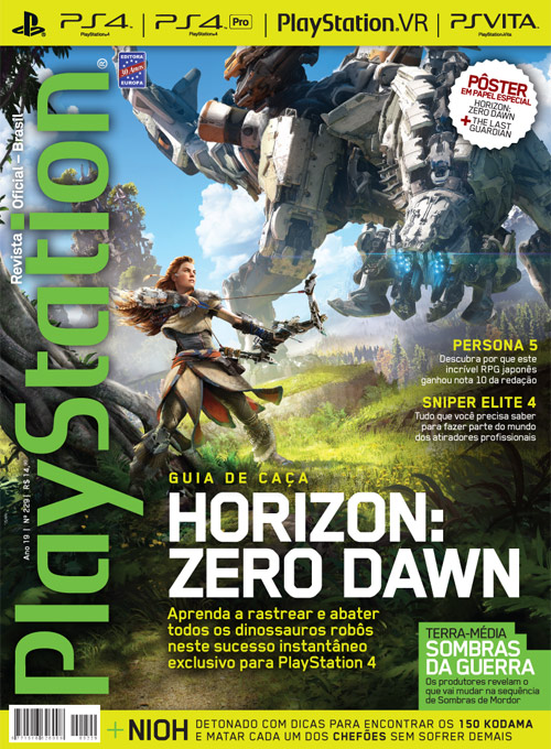 Livro Especial Super Detonado PlayStation - Horizon Zero Dawn