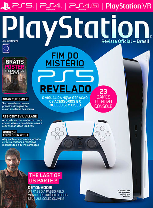 Editora Europa - A Revista PlayStation de abril está imperdível! A edição  especial de 22 anos tem Final Fantasy XVI para PS4 e PS5, com tudo sobre  classes, facções em guerra, personagens