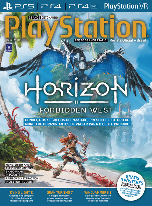 Livro Especial Super Detonado PlayStation - Horizon Zero Dawn