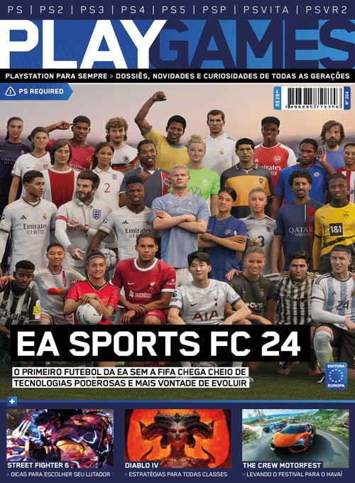 Revista Playstation muda de nome e agora se chama PlayGames