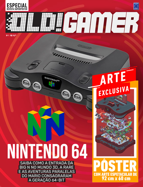 Especial Superpôster OLD!Gamer: Nintendo 64 (Sem dobras)