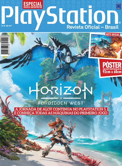 Especial Superpôster PlayStation Ed.16 - Horizon Forbidden West
