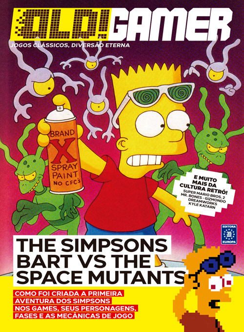 Bookzine OLD!Gamer - Volume 12: The Simpsons Bart Vs. The Space Mutants