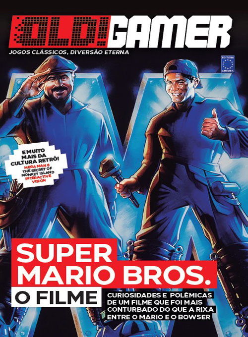 Editora Europa - Bookzine OLD!Gamer - Volume 15: Super Mario Bros. - O Filme