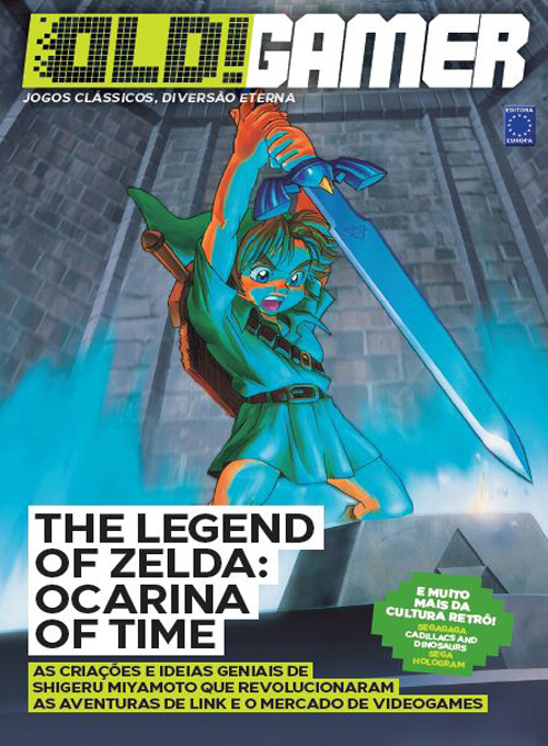 JRPG - Gamers Book Nº4 - The Legend of Zelda - Ocarina of Time Quem ainda  tem essa guardada com carinho aí?