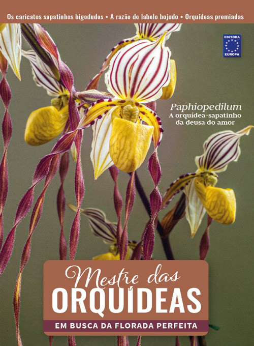 Editora Europa - Mestre das Orquídeas - Volume 11: Paphiopedilum