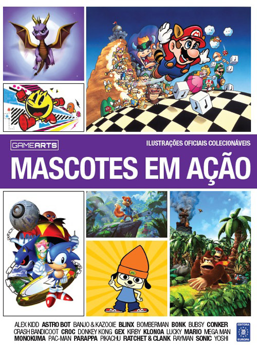 Bookzine GameARTs - Volume 6: Mascotes em Ação