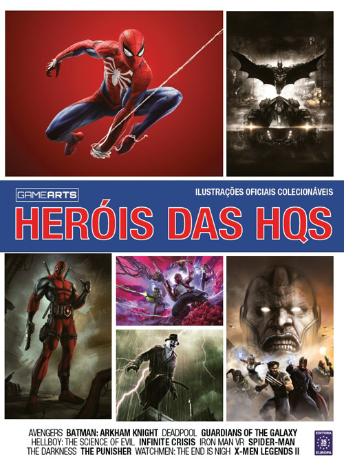 Bookzine GameARTs - Volume 12: Heróis das HQs