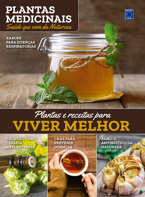 Bookzine Plantas Medicinais - Volume 12: Plantas e receitas para Viver Melhor