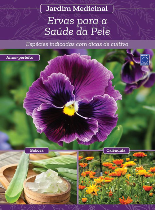 Bookzine Jardim Medicinal - Volume 6: Ervas para a Saúde da Pele