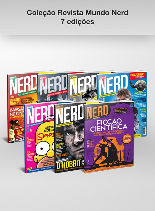 Promoção Revista Mundo Nerd - 7 edições