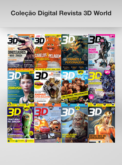 Coleção Digital Revista 3D World