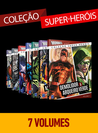 Coleção Super-Heróis - 7 volumes