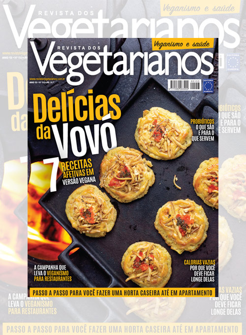 Assinatura Revista Vegetarianos - 18 exemplares