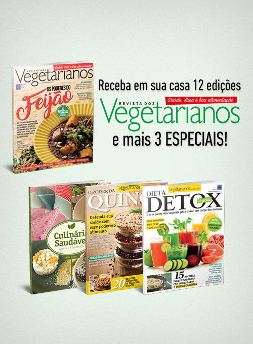 Assinatura Revista dos Vegetarianos + 3 Especiais