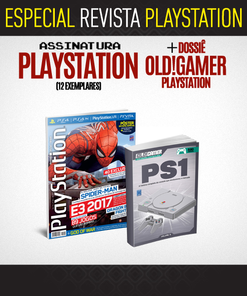 Assinatura Revista PlayStation + Dossiê OLD!Gamer: PlayStation