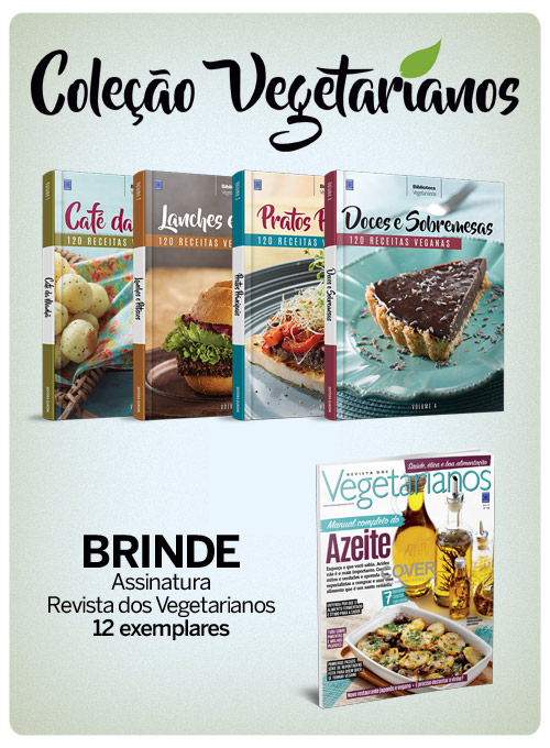 Coleção Vegetarianos + Brinde: Assinatura Revista dos Vegetarianos