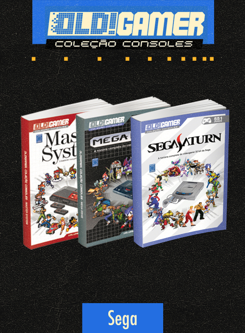 Coleção OLD!Gamer: Sega (3 livros)