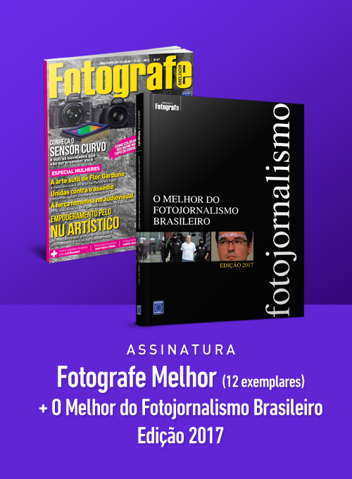 Assinatura Revista Fotografe Melhor + Brinde: Fotojornalismo 2017