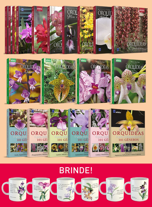 Coleção Orquídeas da Natureza - 20 volumes