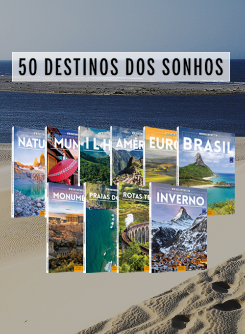 Coleção 50 Destinos dos Sonhos - 10 Livros