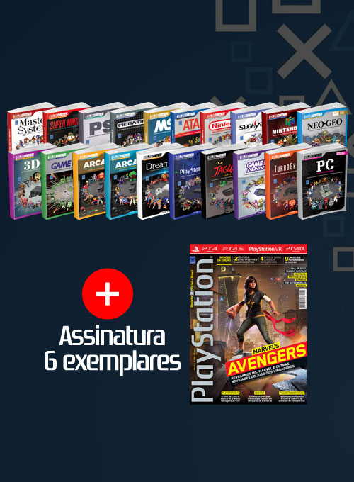 Coleção Completa Consoles OLD!Gamer + Assinatura 6 edições PlayStation
