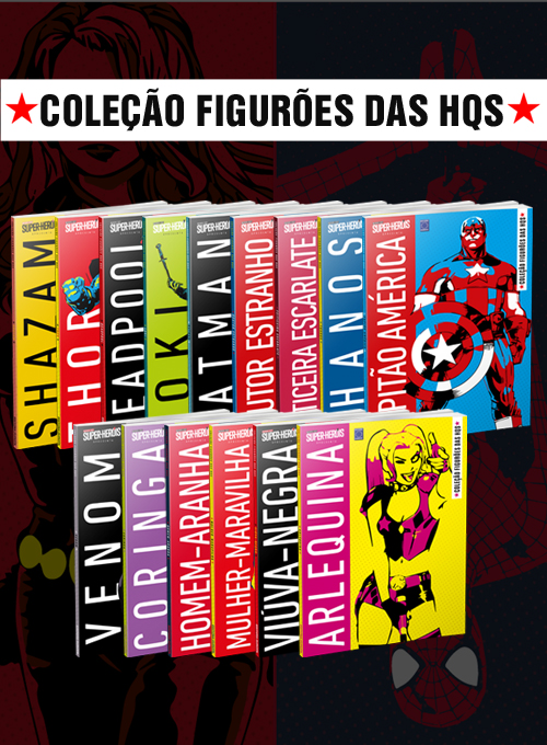 Coleção Figurões das HQs - 15 Volumes