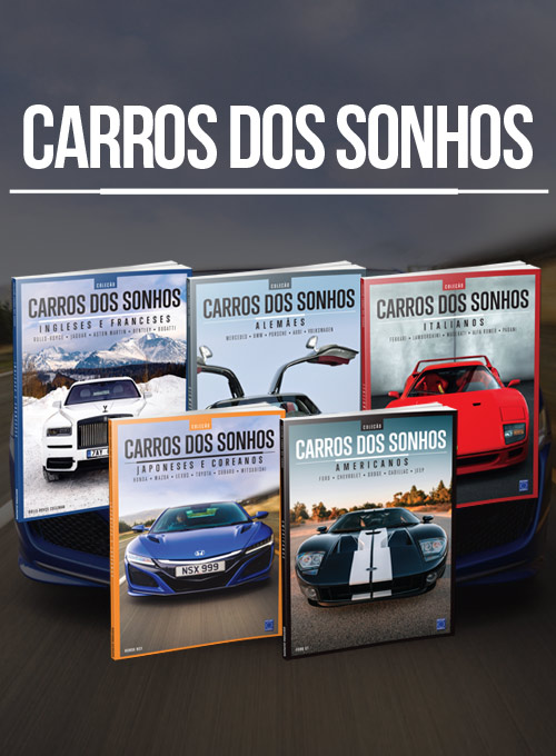 Coleção Carros dos Sonhos - 5 Volumes