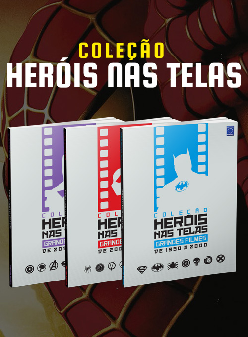 Coleção Heróis nas Telas - 3 Volumes