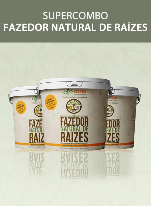 Supercombo Fazedor Natural de Raízes