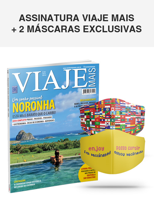 Assinatura/Renovação Viaje Mais + 2 Máscaras Exclusivas