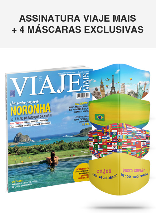 Assinatura/Renovação Viaje Mais + 4 Máscaras Exclusivas