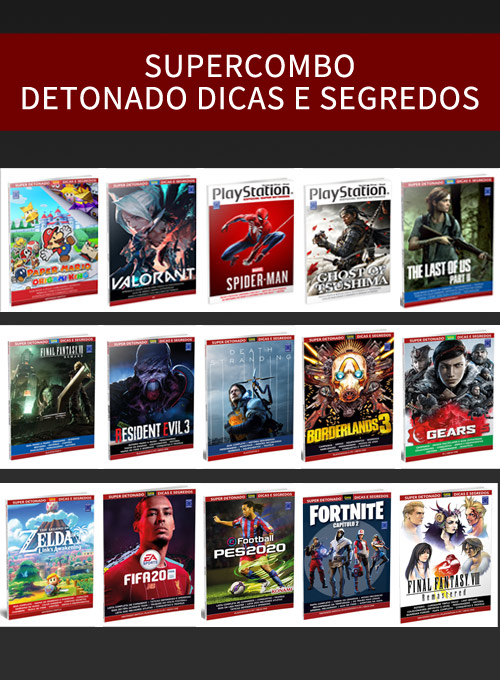 Supercombo Detonados Dicas e Segredos (15 livros)