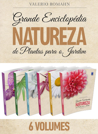 Coleção Grande Enciclopédia Natureza de Plantas para o Jardim (Cartonada) - 6 Volumes