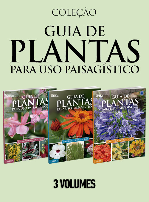 Coleção Guia de Plantas para Uso Paisagístico - 3 Volumes (Capa Cartonada)