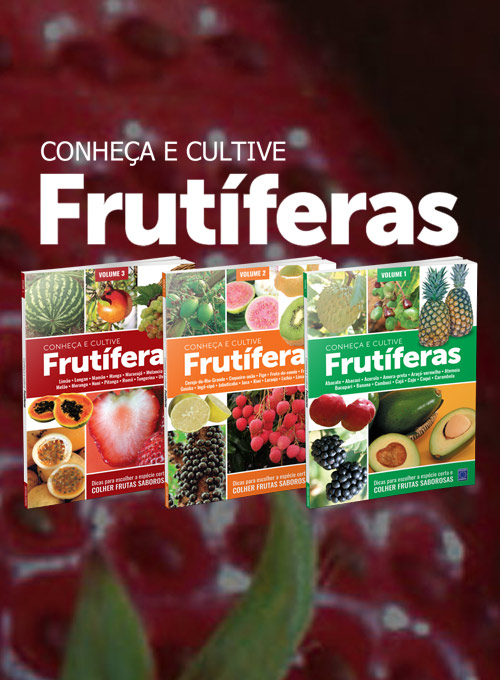 Coleção Frutíferas: Conheça e Cultive - 3 Volumes
