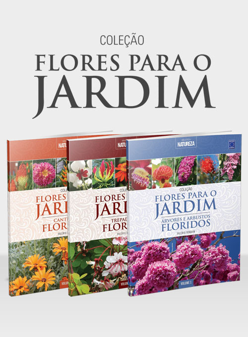 Coleção Flores Para o Jardim - 3 Volumes