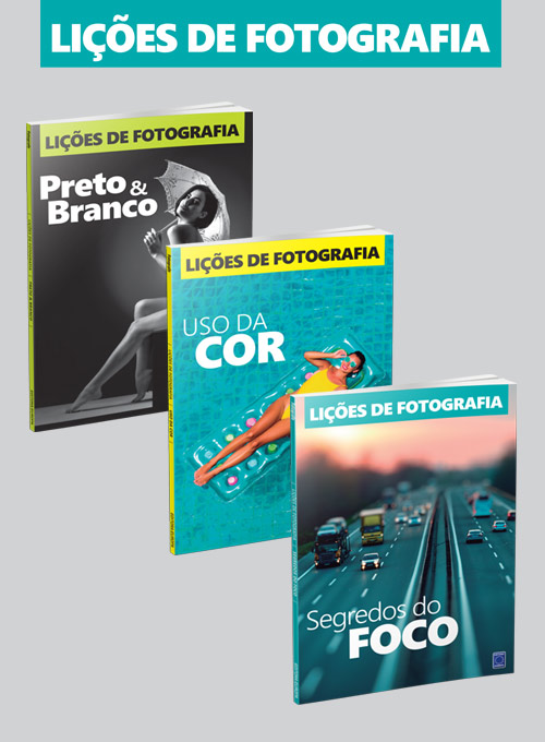 Supercombo Lições de Fotografia - 3 volumes