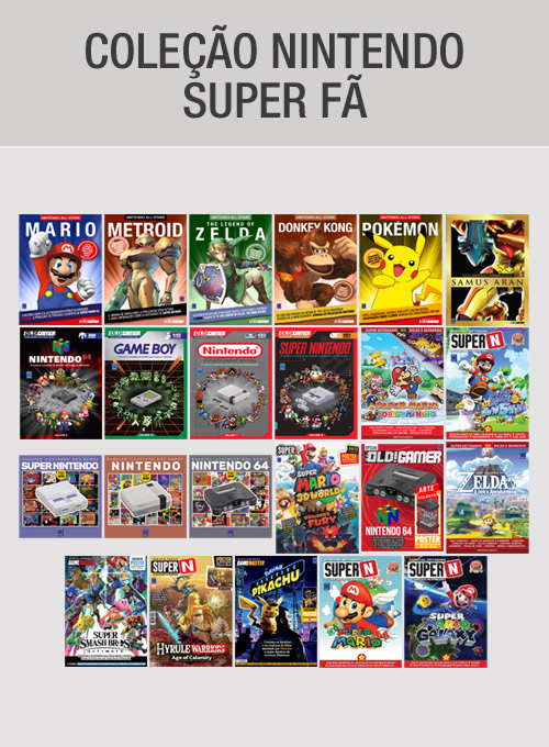 Coleção Nintendo Super Fã