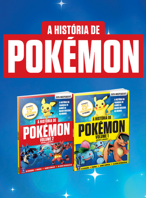 Coleção A História de Pokémon - 2 Volumes