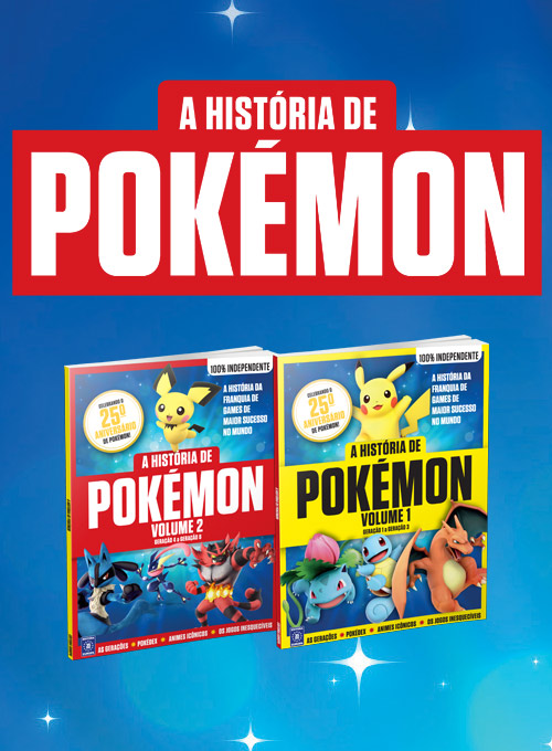 Editora Europa - Pôsterzine Pokédex 2 - Geração 1 à Geração 5