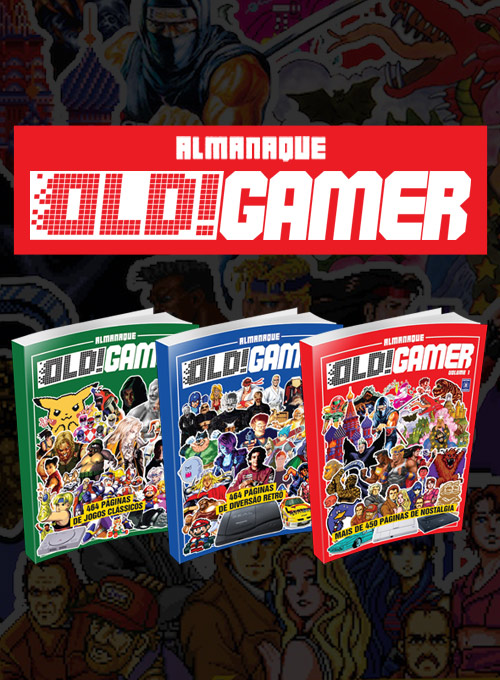 Coleção Almanaque OLD!Gamer - 3 Volumes