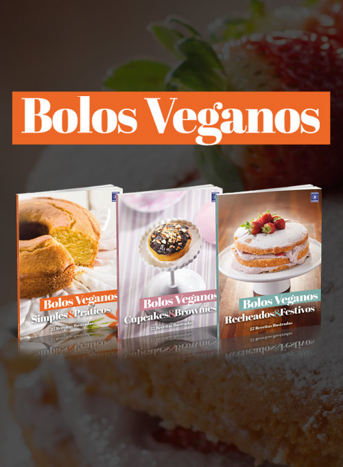 Coleção Bolos Veganos - 3 Volumes