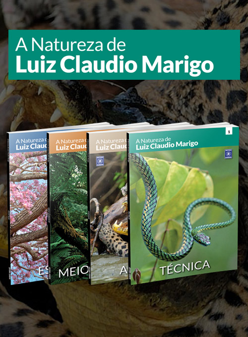 Coleção A Natureza de Luiz Claudio Marigo - 4 Volumes