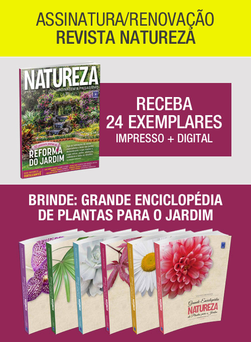 Assinatura Natureza 24 exemplares + Grande Enciclopédia de Plantas e Flores