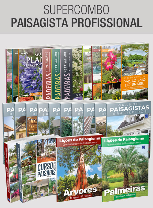 Supercombo Paisagista Profissional - 23 Livros